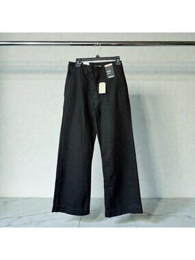 Levi’s Premium Women’s 27 Ribcage Wide Leg Jeans Black Super High Rise NWT